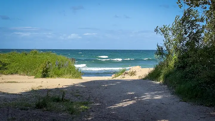 Die Ostsee bei Rieden