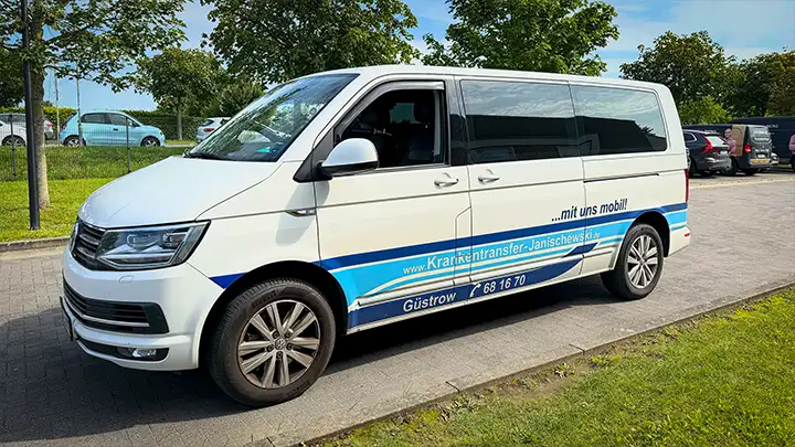 Fahrzeug des Krankentransports