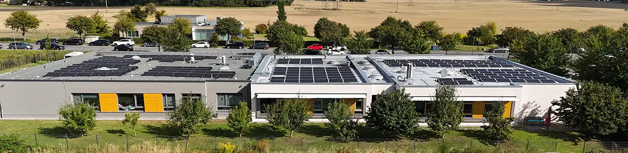 Dialyse Güstrow - Luftaufnahme