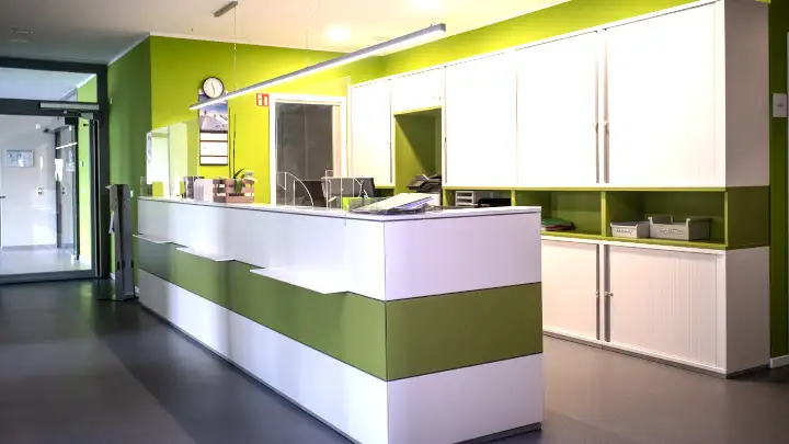 Desk der Ambulanz Güstrow